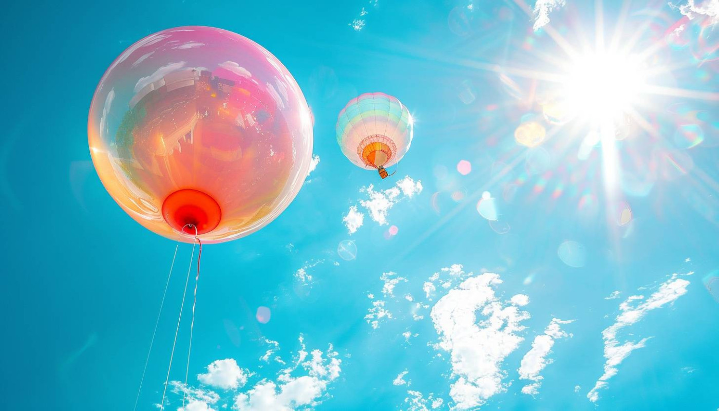 Comment choisir entre l'hélium et l'air pour votre publicité gonflable